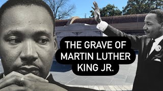 The Grave of Martin Luther King Jr Plus His Childhood Home  Church  and Coretta Scott King Grave [upl. by Naz]