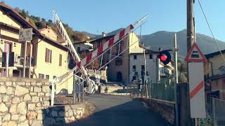 Sale Marasino I Passaggio a Livello  Level crossing [upl. by Bobby]