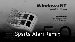 Windows NT 50 Sparta Atari Remix [upl. by Esaele631]