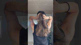 How To Style A Claw Clip with CURLY HAIR [upl. by Aker]