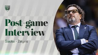 Andrea Trinchieri “It’s a time to push improve and adjust” [upl. by Llerdnod]