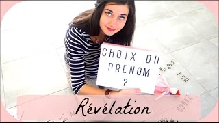 Le choix du prenom de notre fille [upl. by Nylinnej]