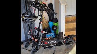 Scooters  YUME Y10 review Stem Wobble electric scooter escooter escooter [upl. by Pilif768]