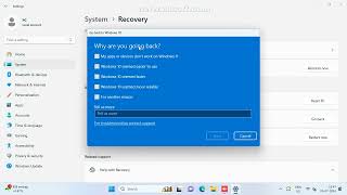 How to revert from Windows 11 to Windows 10 [upl. by Accber977]