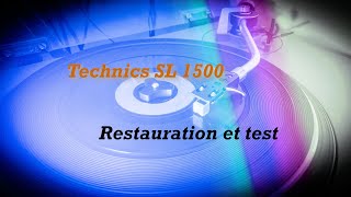 Platine Technics SL 1500  la platine des clubs en 1975 [upl. by Novhaj]