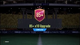 I opened a GLITCHED 85x10 Pack when PRE SEASON got Delayed on FIFA 22 [upl. by Earesed]