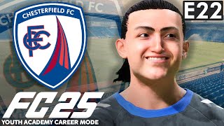 SURPRISE STRIKER SOROMON BRINGS BIG WINS  FC 25 YOUTH ACADEMY CAREER MODE EP22  CHESTERFIELD [upl. by Odnuges]