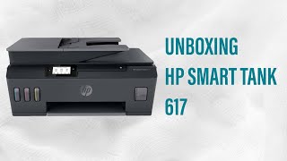 Unboxing Hp smart tank 617 ptbr [upl. by Nonad144]