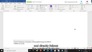 Subsequent citations with OSCOLA in EndNote 20 [upl. by Brittney]