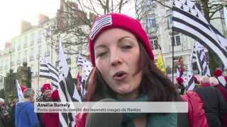 Les bonnets rouges à Nantes [upl. by Standford]