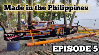 BOAT PAINTING EP 5  MADE IN PHILIPPINES NA BANGKA  ASTIG SA DESIGN  Kabobordz TV [upl. by Ykcaj]