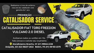 Catalisador DPF Fiat Toro 2 0 diesel Jeep Compass e Jeep Renegade 2 0 diesel vendas e regeneração [upl. by Kelli]