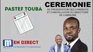 🛑 DIRECT  Cérémonie de présentation des candidats et installation du directoire de campagne [upl. by Holcman]