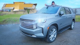 2024 Chevy Tahoe High Country  Review  A FULLY loaded family hauler [upl. by Illom]