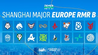 RU Astralis vs B8  BO3  PW Shanghai Major 2024 Europe RMR B  Day 2 [upl. by Hammock440]