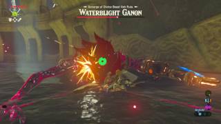 Waterblight Ganon VS Ancient Arrows [upl. by Remlap]