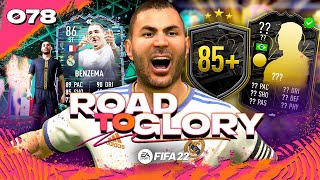 I just HAD to unlock FLASHBACK BENZEMA FIFA 22 Road to Glory 78 [upl. by Devad]