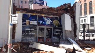 Building collapses in Cape Town [upl. by Bernita]