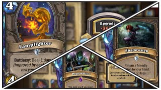 Hearthstone  Lamplighter Rogue Deck [upl. by Ahen]