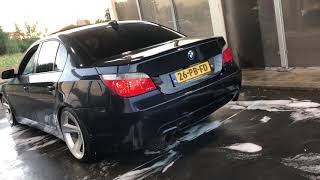 BMW 530d stage 2 Downpipe sound 1 [upl. by Epifano]