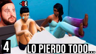 ME ACUESTO CON OTRA Y LO PIERDO TODO 💸 DE POBRE A RICO☠️  LOS SIMS 4 4 [upl. by Haela958]