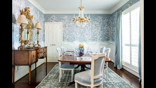 Tour A Grand millennial Home Bursting With Chintz And Charm  The Glam Pad [upl. by Noiro222]