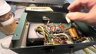 Heathkit HP23 power supply back to normal Heath kit stock operation for Harvey Wells transmitter [upl. by Ilojna]