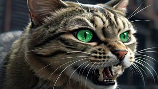 Cat Sound To Scare Mice  Sound Rats Hate  cat angry sound [upl. by Pelag]