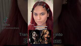 Bela Dimitrescu 🪰🩸 residentevil beladimitrescu makeup transformation [upl. by Puna996]