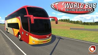 World Bus Driving Simulator  First gameplay and release date [upl. by Llerdnad]