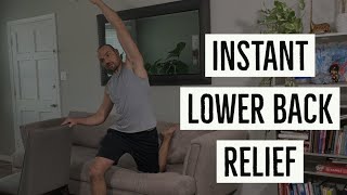 Eliminate Back Tension with the Couch Stretch [upl. by Aihsrop482]