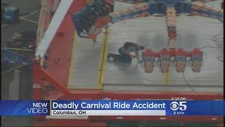 Fatal Ohio State Fair Ride Leaves One Dead Seven Injured [upl. by Jasen662]