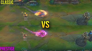 Prestige Dragonmancer Rakan vs Dragonmancer Rakan Skin Comparison  League of Legends [upl. by Eendyc]