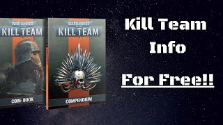 Get Kill Team Rules for Free Core Rules Compendium and Expansions [upl. by Maidy699]