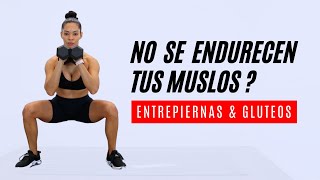 EJERCICIOS PARA ENDURECER ENTREPIERNAS Y GLUTEOS  Maximos resultados [upl. by Rechaba]