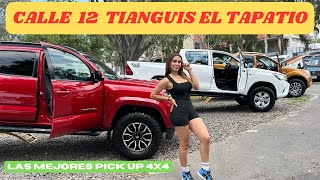 LAS MEJORES CAMIONETAS MEDIANAS 4x4 calle 12 Tapatio [upl. by Pizor664]