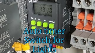 Timer Setting for Street Lights omegaelectrical [upl. by Tammy389]