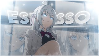 Alya Sometimes Hides Her Feelings in russian💕  Espresso EditAMV [upl. by Enoed]