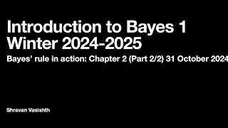 Part 22 of lecture on Chapter 2 of Introduction to Bayesian Data Analysis for Cognitive Science [upl. by Cuhp]