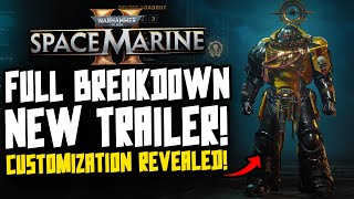 NEW Space Marine 2 Trailer FULL BREAKDOWN CALGAR SPOTTED [upl. by Pros]