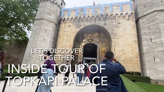 TOPKAPI Palace Tour Fun Travel Vlog Walking Tour  Istanbul Turkey 🇹🇷  BEAUTIFUL 😍 Palace [upl. by Ailaro632]