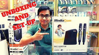 Unboxing MEDIACOM MCI 8200TW Karaoke and Installation Guide [upl. by Eedyak]