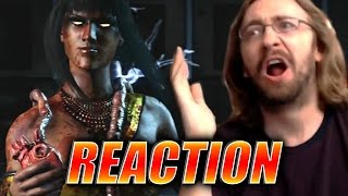 TANYA REACTION TrailerFatality Mortal Kombat X DLC [upl. by Tebasile106]