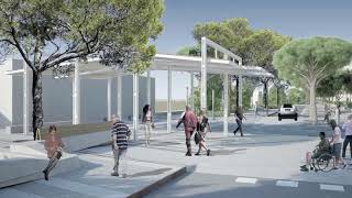 Progetto definitivo Riqualificazione Lungomare Lignano Sabbiadoro [upl. by Aramen101]