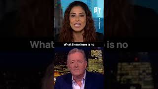 BT’s Rania Khalek claps back when Piers tries to distract from genocide by asking to condemn 107 [upl. by Eelyrehc205]