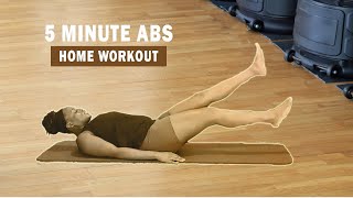 5 minute core strength workout  abdominal exercises [upl. by Lamoree]