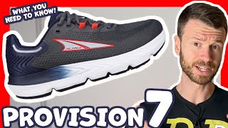 WHAT CHANGED  Altra Provision 7 vs 6  Provision 7 vs Paradigm 6 [upl. by Imogen585]