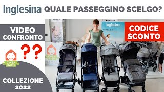 INGLESINA QUALE PASSEGGINO SCEGLIERE 2022 NOW QUID 2 SKETCH O MAIOR [upl. by Nosiddam920]