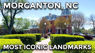 Morganton North Carolina  Most Recognizable Landmarks and Locations  Downtown Edition 2022 [upl. by Rother]