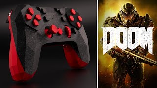 Alpakka controller Doom 2016 gameplay [upl. by Tacye]